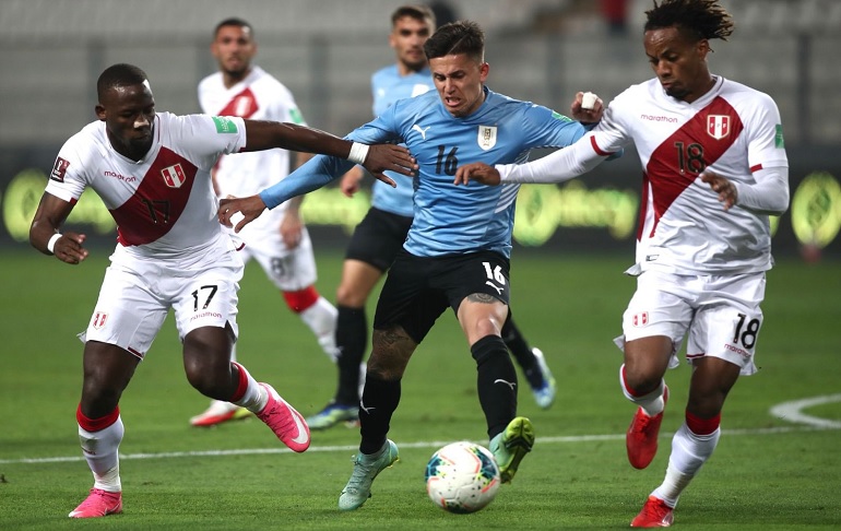 Portada: Qatar 2022: Perú empató 1-1 con Uruguay en el Estadio Nacional