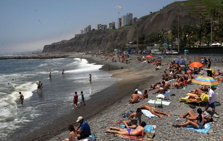 Uso de playas estará permitido desde este lunes 20 de setiembre