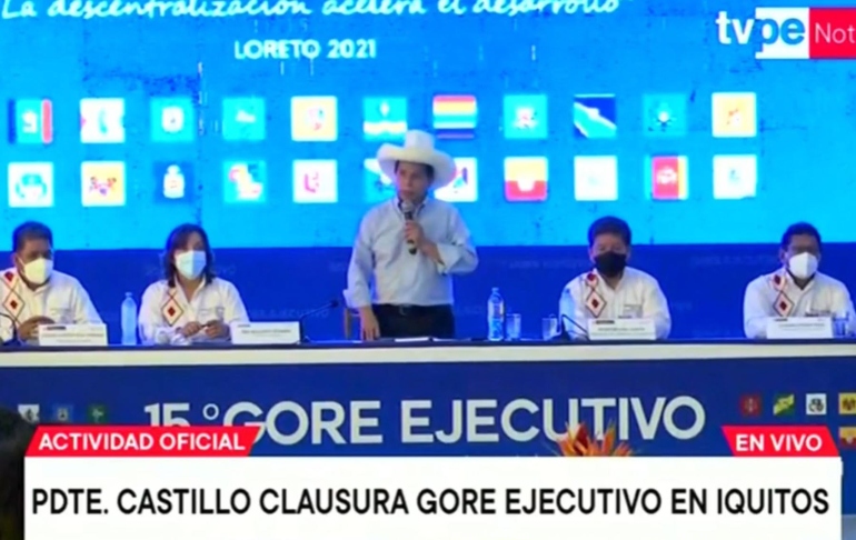 Portada: Pedro Castillo llama a la unidad para enfrentar pandemia, pobreza y centralismo