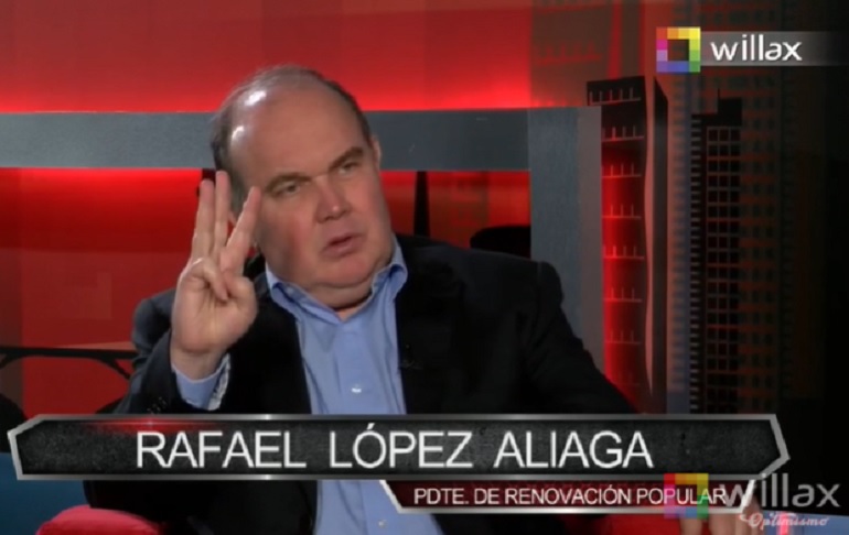 Rafael López Aliaga: "Moodys no confía en Pedro Castillo, Guido Bellido y en los ministros"