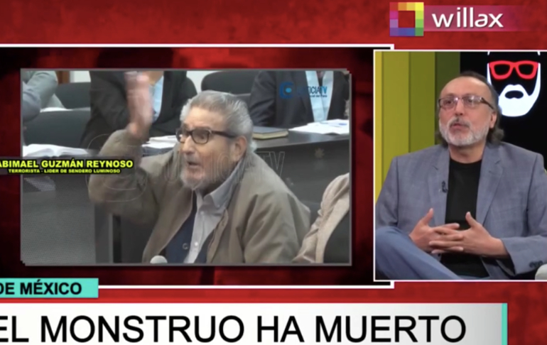 Portada: Umberto Jara: "Estamos ante un Gobierno que tiene origen senderista"