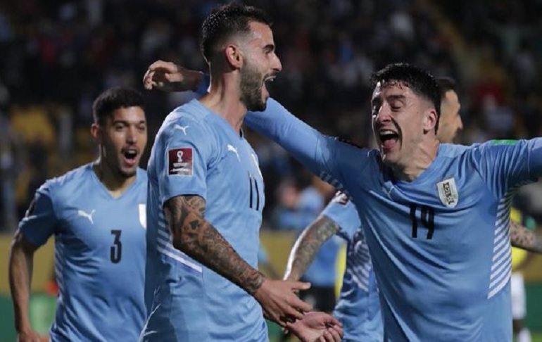 Qatar 2022: Uruguay venció 1-0 a Ecuador con gol en los últimos minutos