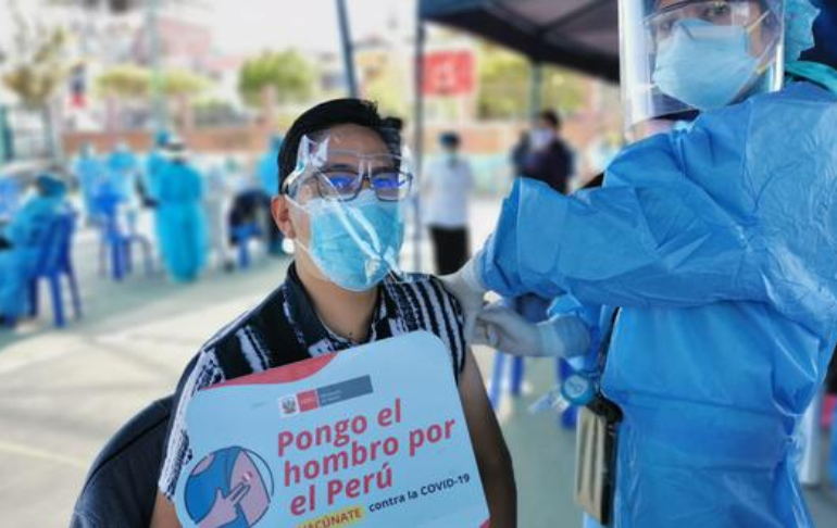 Arequipa: anuncian vacunación a personas mayores de 18 años desde este sábado