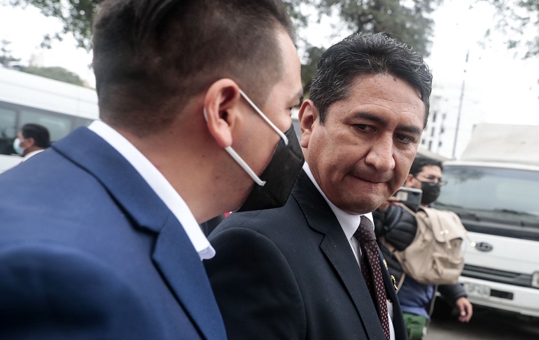 Portada: Vladimir Cerrón: Poder Judicial suspendió juicio en contra del dueño de Perú Libre hasta el 22 de setiembre
