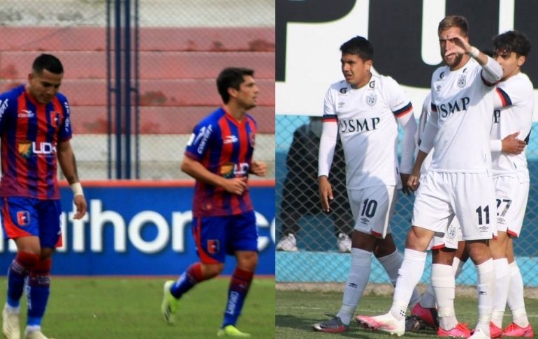 Alianza Universidad y San Martín descendieron a Liga 2