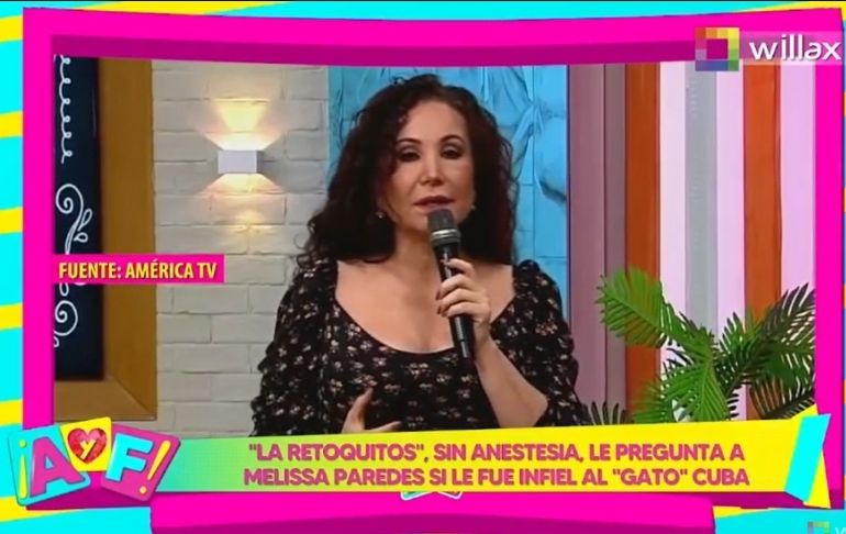 Janet Barboza sepultó a Melissa Paredes durante su descargo por el ampay con su bailarín