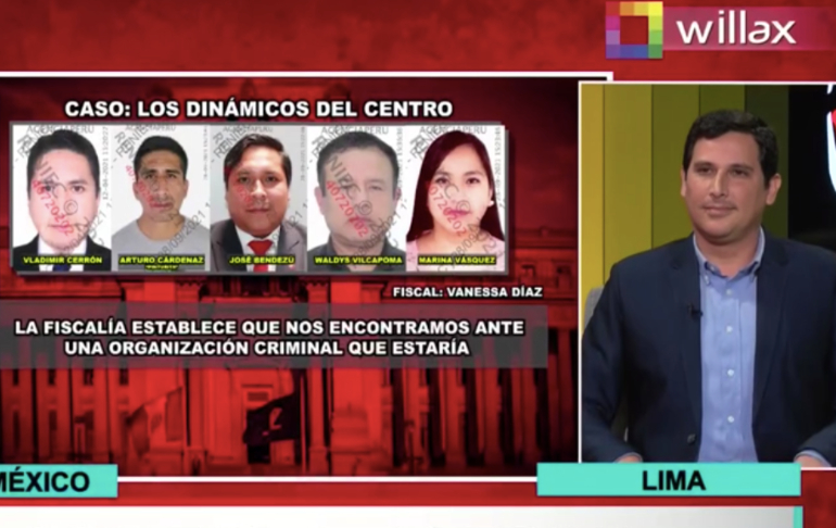 Portada: César Combina: "El Gobierno de Pedro Castillo ha blindado descaradamente a Los Dinámicos del Centro"