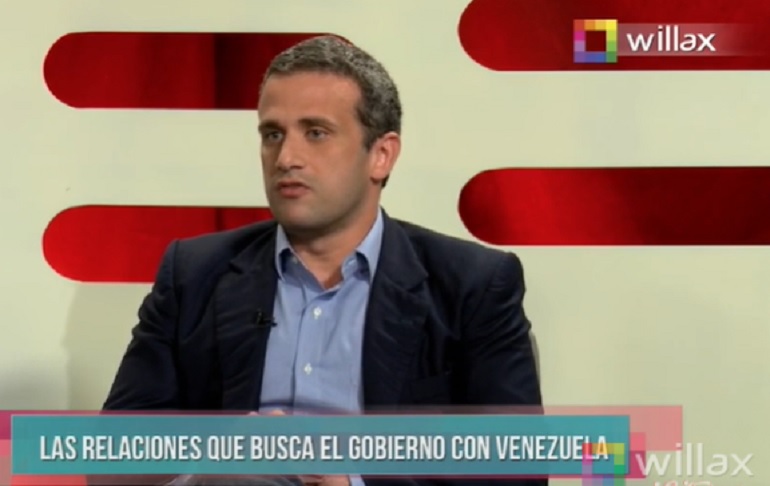 Portada: Embajador Carlos Scull: El Perú ha sido aliado de Venezuela en la lucha por la democracia