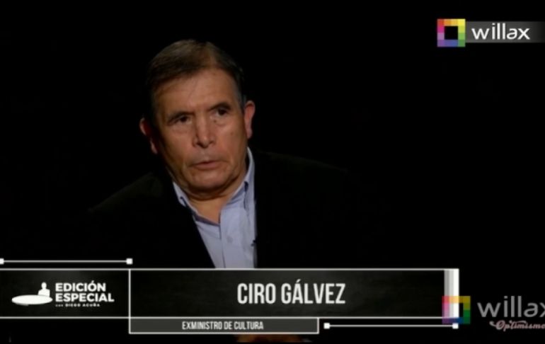 Portada: Ciro Gálvez: "Pedro Castillo no tiene partido y ahora se nota que hay resquebrajamiento con Perú Libre"