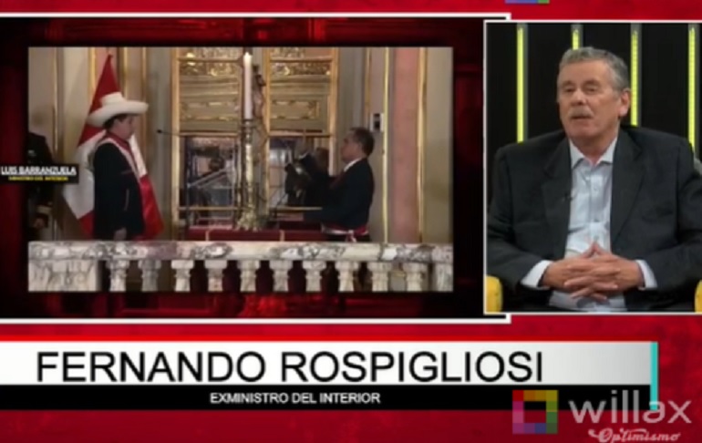 Portada: Fernando Rospigliosi: Es gravísimo tener a un ministro del Interior que sea un promotor de la coca ilegal