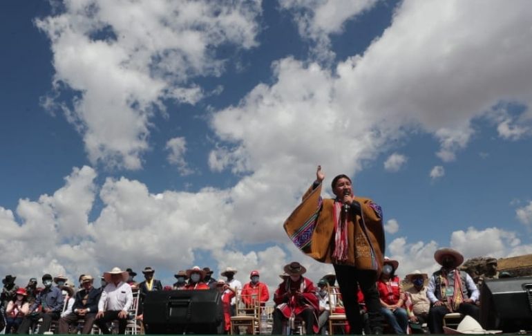 Bellido amenaza al Congreso por reforma agraria: “Si no la aprueban, que se regresen y que la población escoja otros”