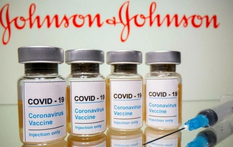 Johnson & Johnson solicita en EE.UU. uso de emergencia de dosis de refuerzo