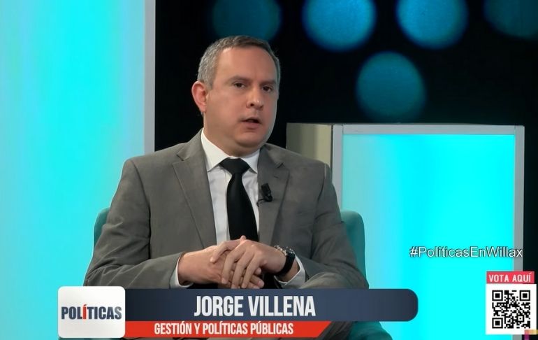 Jorge Villena sobre Mirtha Vásquez: "Ella es la principal creyente de la asamblea constituyente" | VIDEO