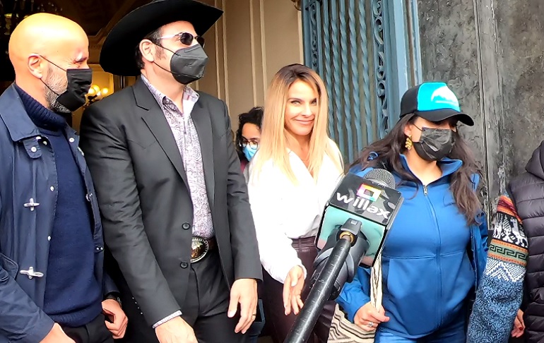 Kate del Castillo regresó a Lima tras rodaje de la tercera entrega de "La Reina del Sur" en Cusco [VIDEO]