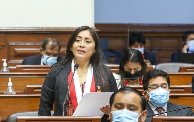 Congresista Portalatino, de Perú Libre: "Respaldo a nuestro presidente, pero no al Gabinete de Mirtha Vásquez”