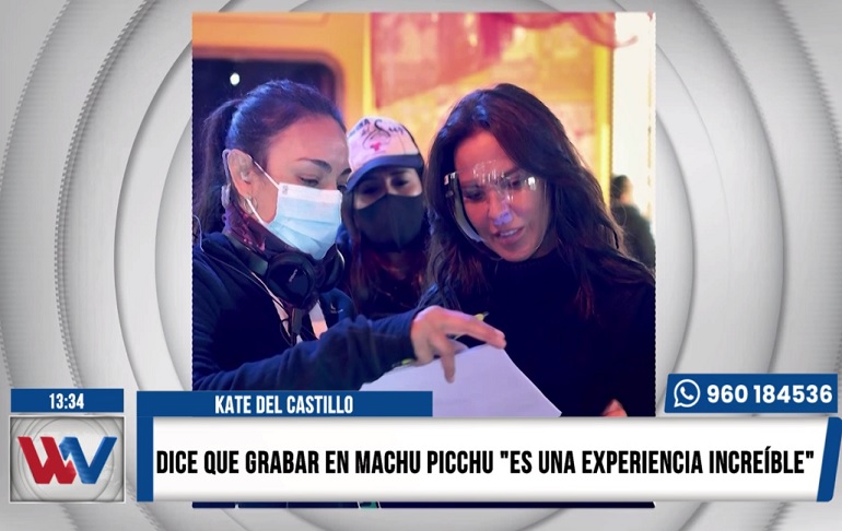 Portada: La Reina del Sur 3: Kate del Castillo calificó como "un privilegio" grabar en Machu Picchu