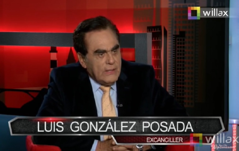 Portada: Luis Gonzales Posada: "Hoy día tenemos un Gobierno fallido"