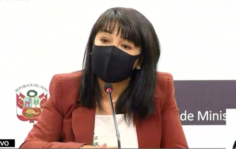 Mirtha Vásquez sobre críticas a Luis Barranzuela: "Todos los ministros estamos en constante evaluación"