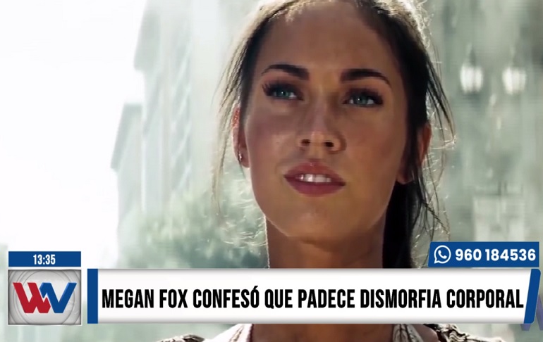 Megan Fox revela que padece de dismorfia corporal: "Tengo muchas inseguridades profundas"