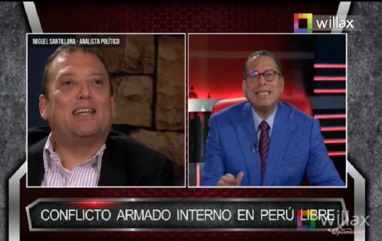 Miguel Santillana: "La bancada de Perú Libre ya está partida"