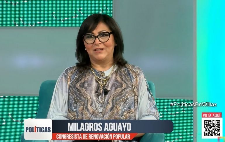 Portada: Congresista Aguayo: "No vamos a dar el voto de confianza si no retiran a Barranzuela y Gallardo" | VIDEO