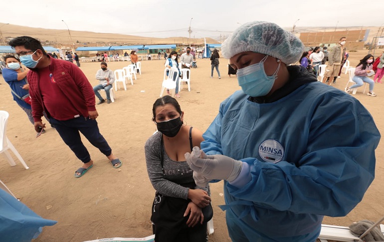 COVID-19: Minsa sostiene que la meta de octubre es vacunar a 15 millones de personas con dos dosis