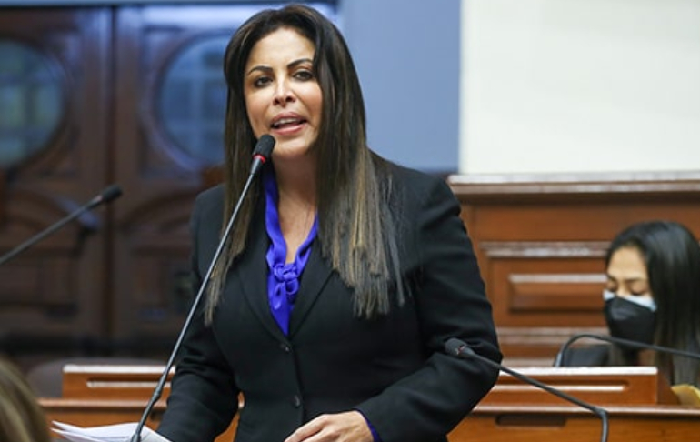 Patricia Chirinos dice que Avanza País se reunirá este miércoles para decidir si le otorga o no la confianza al Gabinete