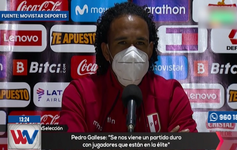 Pedro Gallese sobre derrota ante Bolivia: "Se jugó como se debe jugar, salvo ese pequeño error"