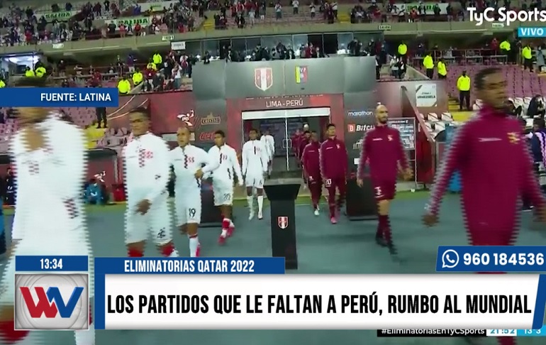 Eliminatorias Qatar 2022: Estos son los partidos que le faltan a Perú, rumbo al Mundial