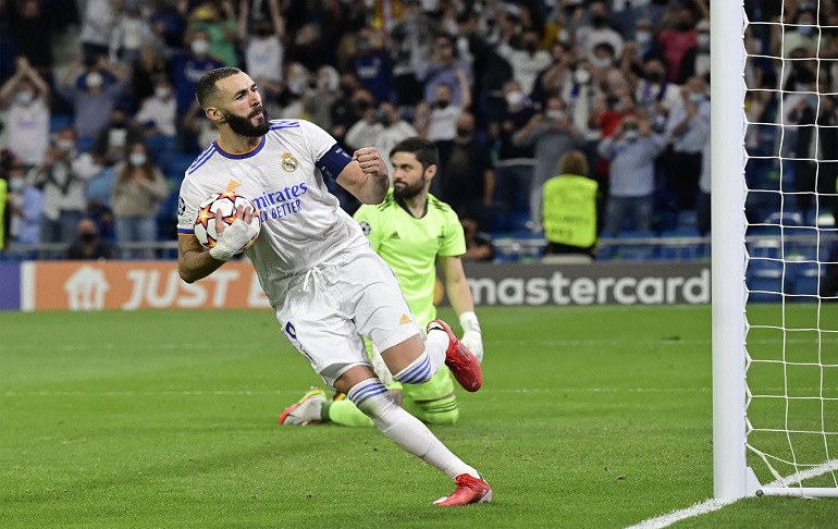 Champions League: Real Madrid aplastó 5 a 0 al Shakhtar en el estadio Olímpico de Kiev