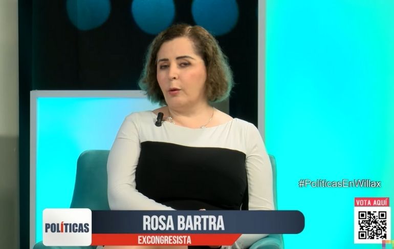 Rosa Bartra: "La pelea entre Cerrón y Castillo va por una cuota de poder" | VIDEO