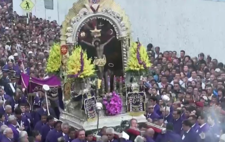 Misa Solemne en honor al Señor de los Milagros se realizará este jueves 28 de octubre a las 9 a.m.