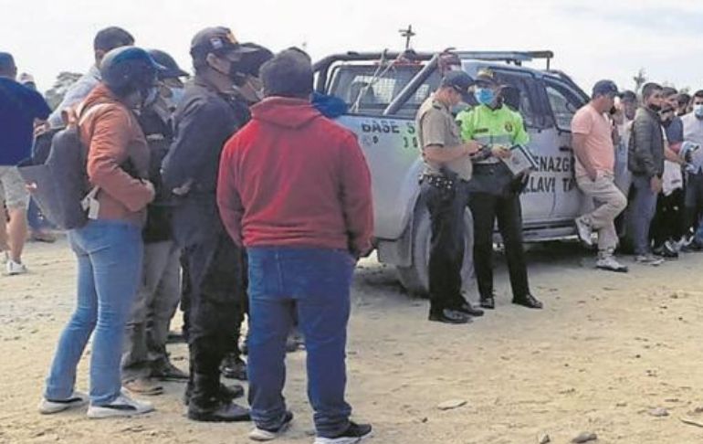 Portada: Sullana: Dos jóvenes fueron acribillados en el centro poblado Las Mercedes