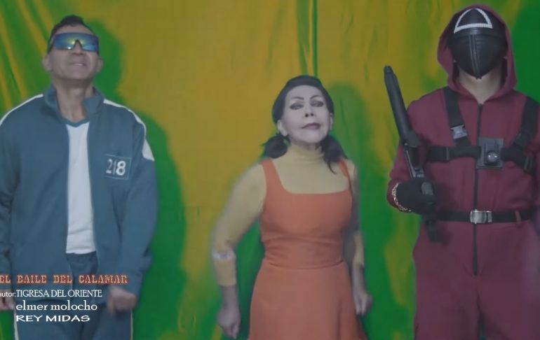 La Tigresa del Oriente presenta su nuevo tema "El baile del calamar" | VIDEO