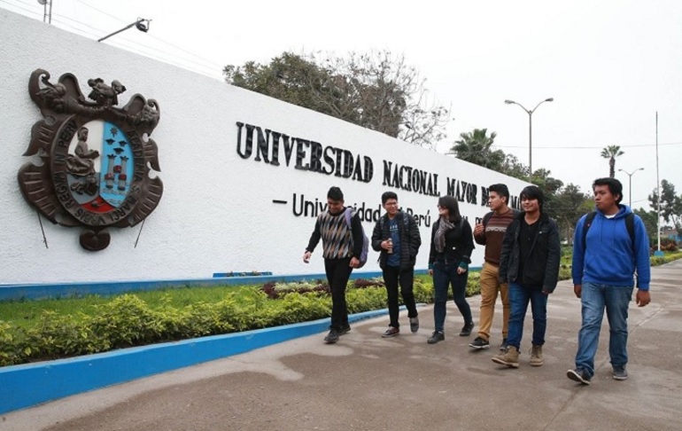 Portada: Universidad San Marcos iniciaría clases en diciembre, según rectora Jeri Ramón