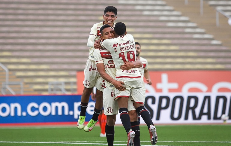 Universitario venció 3-0 a César Vallejo y está en zona de clasificación de Copa Libertadores [VIDEO]