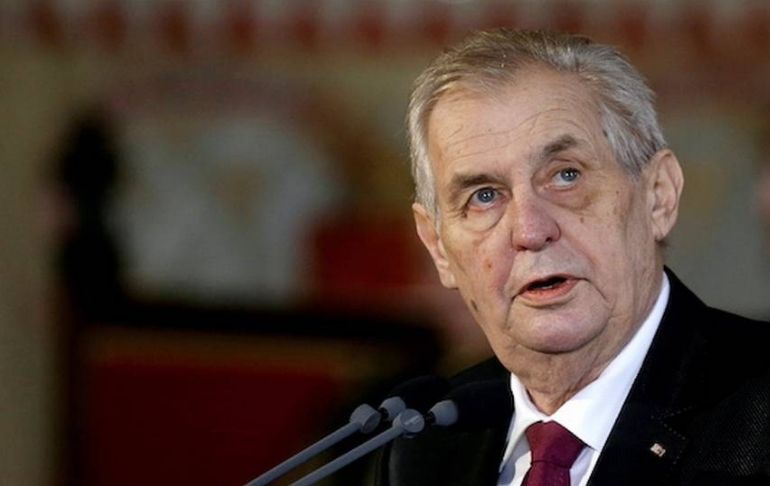 Portada: República Checa: presidente Milos Zeman fue internado de emergencia en cuidados intensivos