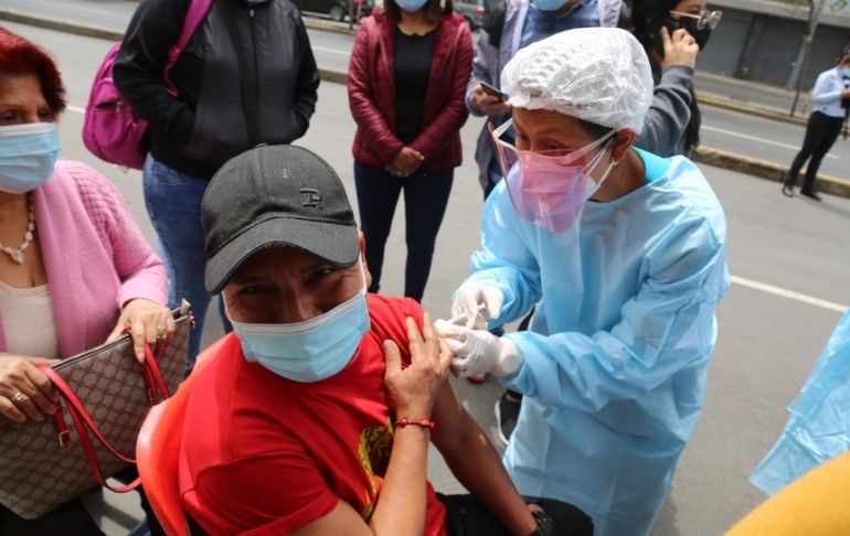 Conoce en qué puesto se encuentra Perú en el ranking de vacunados de Latinoamérica