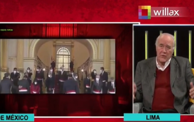 Portada: García Belaúnde pide al flamante ministro de Producción, Roger Incio Sánchez, que renuncie al partido de Acción Popular