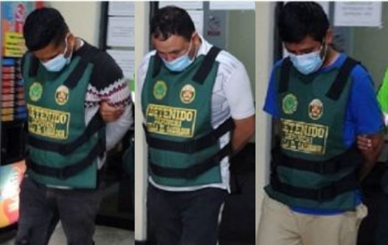 Villa El Salvador: Capturan a delincuentes armados que robaron S/ 14 000 a empresario