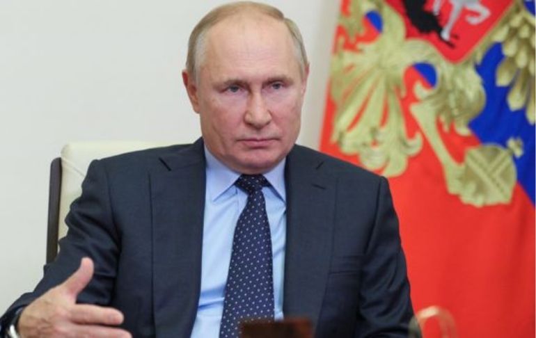 Rusia: Putin advierte de concentración de grupos terroristas en norte de Afganistán