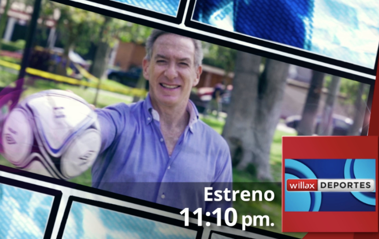 Willax Deportes, con Eddie Fleischman, se estrena el próximo lunes 25 de octubre