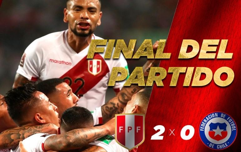 Clásico del Pacífico: Perú venció 2-0 a Chile en el Estadio Nacional por las Eliminatorias