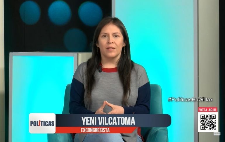 Portada: Vilcatoma sobre los Dinámicos del Centro: Buscan la asamblea constituyente porque "necesitan perpetuarse en el poder" | VIDEO