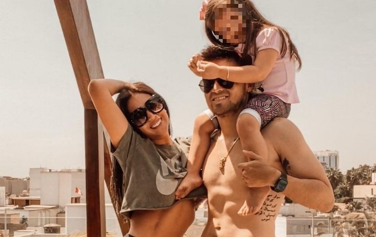 Melissa Paredes y el Gato Cuba se muestran en Instagram junto a su hija tras ampay | FOTOS