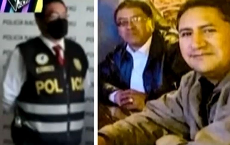 Los Dinámicos del Centro: Policía encargado de capturar a los prófugos es amigo y promoción de Vladimir Cerrón