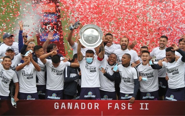Portada: ¡FIESTA BLANQUIAZUL! Alianza Lima se consagró como el ganador de la Fase 2 de la Liga 1 [VIDEO]