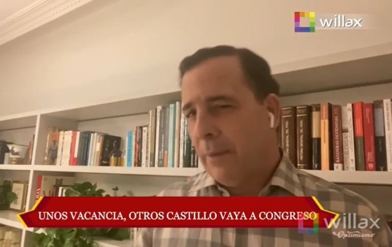 A. Mariátegui: "Los caviares ya se dieron cuenta de que Pedro Castillo no da para más"