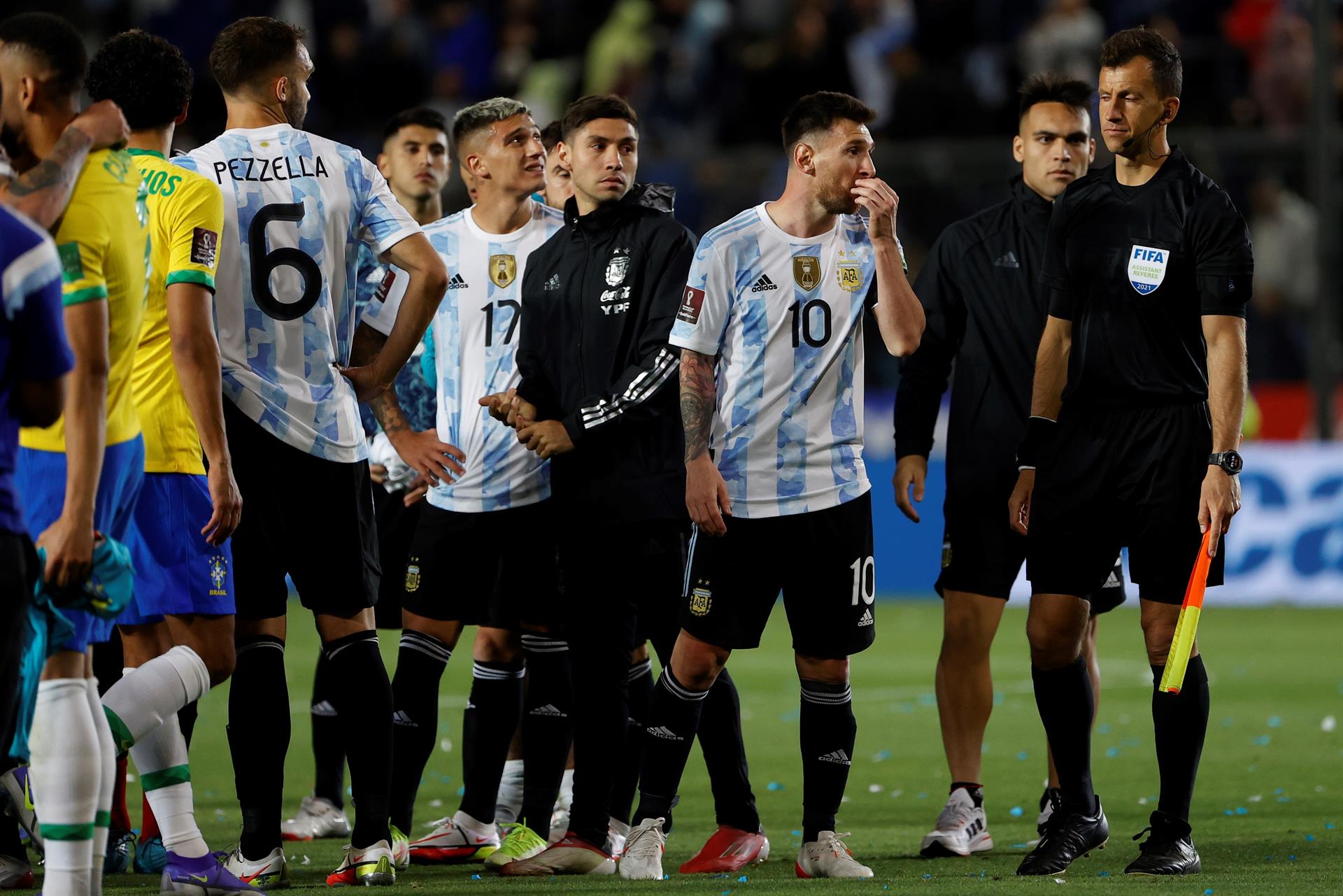 Portada: Argentina empató 0 a 0 con Brasil y clasificó al Mundial de Qatar 2022