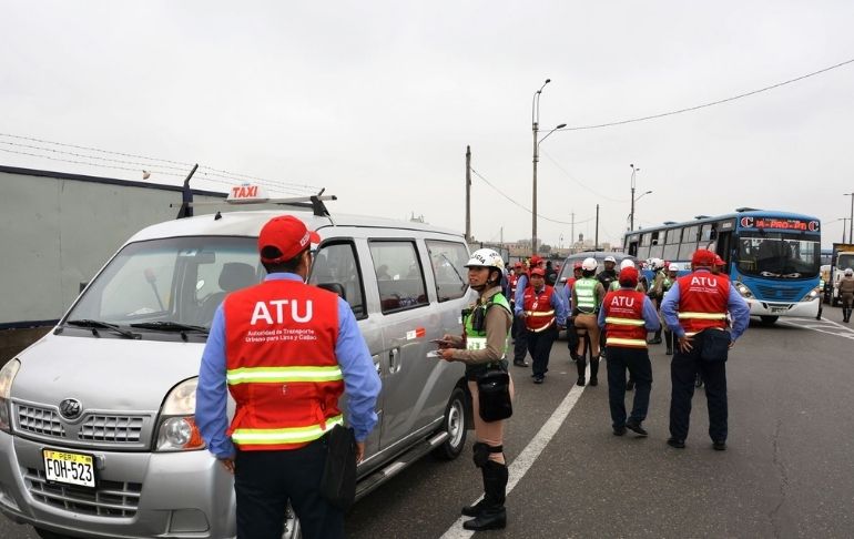 Asociación Automotriz del Perú rechaza reorganización de la ATU